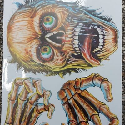 Vegg/Gluggalímmiðar, Hrekkjavaka, 6 tegundir