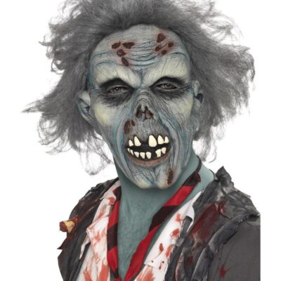 Zombie gríma með gráu hári