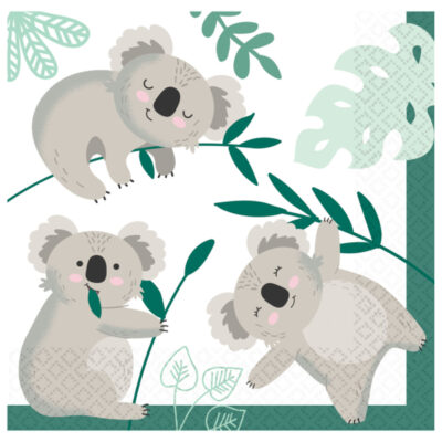 Matarservíettur, Koala, 16 stk