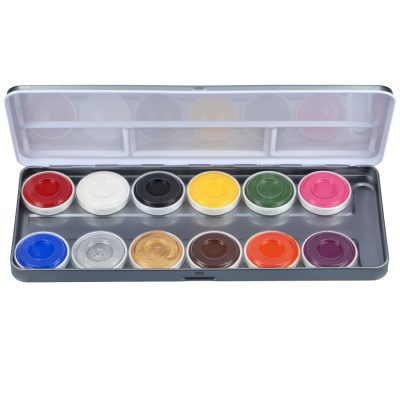 Málning, Pro, 12 skærir litir