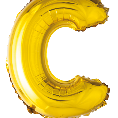 Álblaðra fyrir loft, Gull, "C"