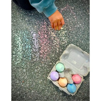 Krítar, Páskaegg, 6 stk