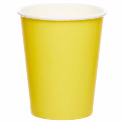 Glös, 8 stk, 237 ml, Gul