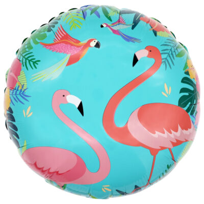 Álblaðra með helíumi, Flamingo