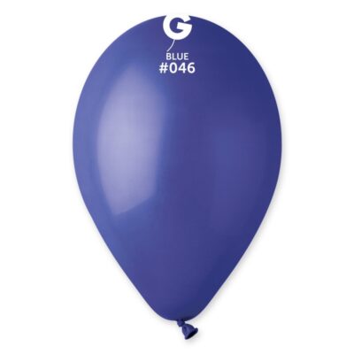 Latexblöðrur, 28-30cm, 50 stk, Bláar