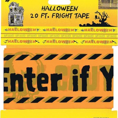 Viðvörunarborði, Enter if you dare, Halloween, 6m
