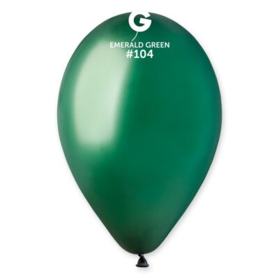 Latexblöðrur, 28-30cm, 50 stk, Emeraldgrænar