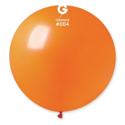 Latexblaðra, 80cm, Appelsínugul