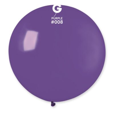 Latexblaðra, 80cm, Fjólublá