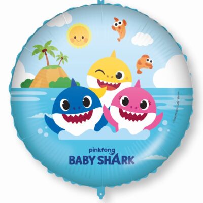 Álblaðra með helíumi, Baby Shark