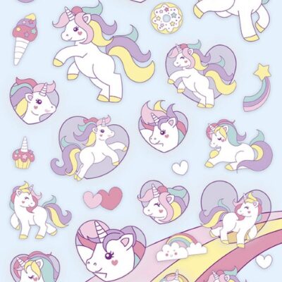 Límmiðar, Einhyrninga