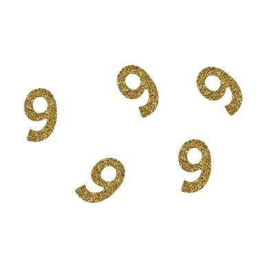 Borðskraut, Gyllt, 9 ára