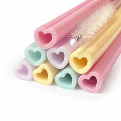 Rör, Sílikon, 8 stk, Bursti