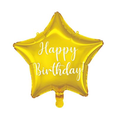 Álblaðra með helíumi, Stjarna, HB, Gyllt
