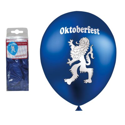 Latexblöðrur, Oktoberfest, 12 stk