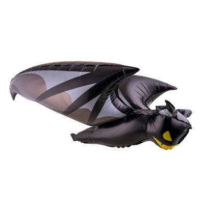 Álblaðra með helíumi, Leðurblaka