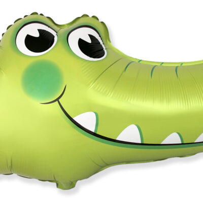 Álblaðra með helíumi, Krókodíll