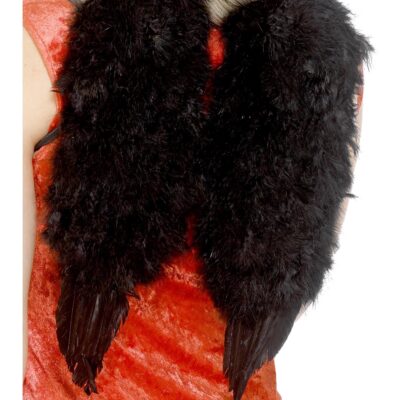 Englavængir, 30x40cm, Svartir