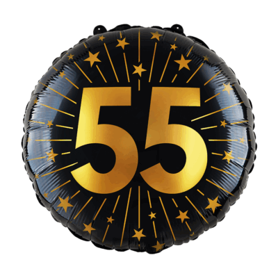 Álblaðra með helíumi, 55 ára