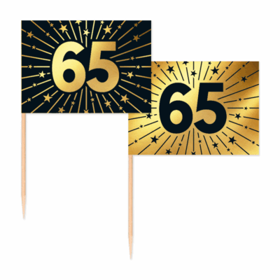 Kökupinnar, 65 ára, 50 stk