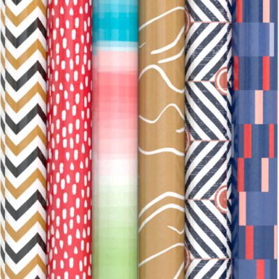 Gjafapappír, Everyday, Val um 4 teg, 70x200cm