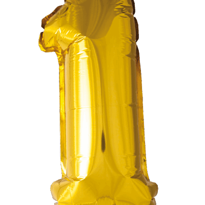 Álblaðra fyrir loft, 1, Gull, 41cm