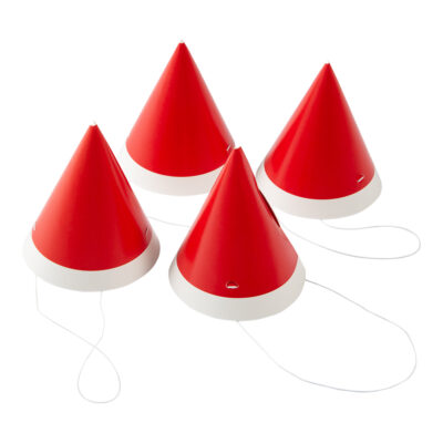 Jólahúfur, Mini, 4 stk