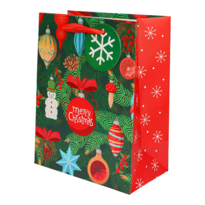 Gjafapoki, Jóla, 18x23x10cm