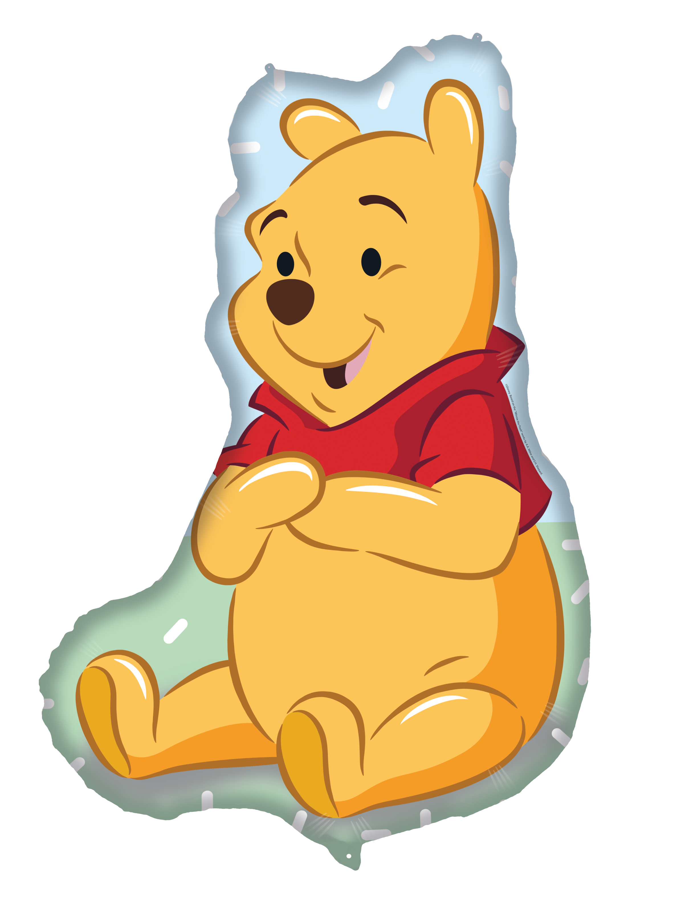 Álblaðra með helíumi, Bangsímon