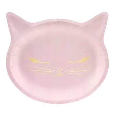 Matardiskar, Kisa, Bleik, 6 stk