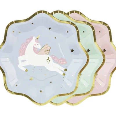 Matardiskar, Einhyrninga, 6 stk