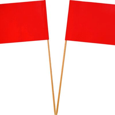 Kökupinnar, 26 stk, Rauðir