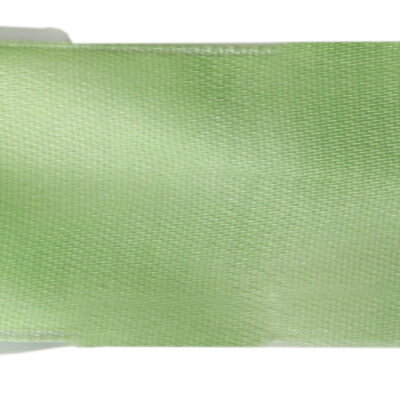 Satínborði, 6mm, Grænn, 25 metrar