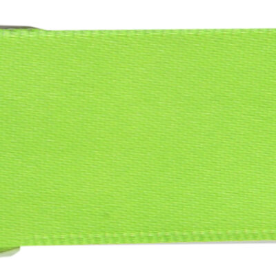 Satínborði, 6mm, Limegrænn, 25 metrar