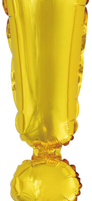 Álblaðra fyrir loft, Gull, "!" 40cm