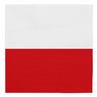 Matarservíettur, Poland, 20 stk