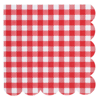 Matarservíettur, Stórar, Picknic, 20 stk