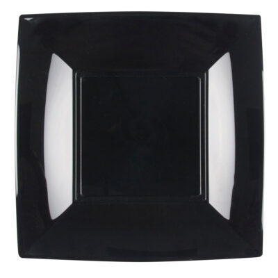 Kökudiskar, Plast, Svartir, 6 stk