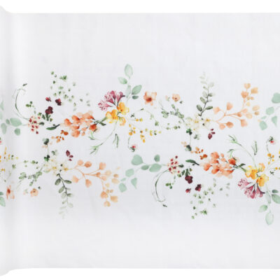 Borðrenningur, Blóma, 28x250cm