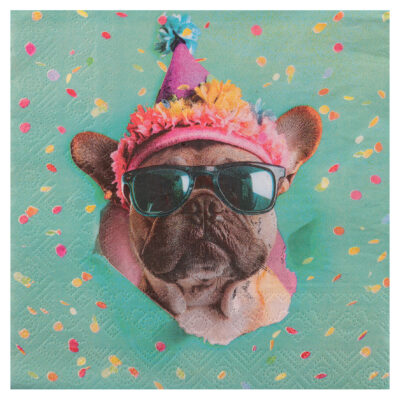 Matarservíettur, Hunda, 12 stk