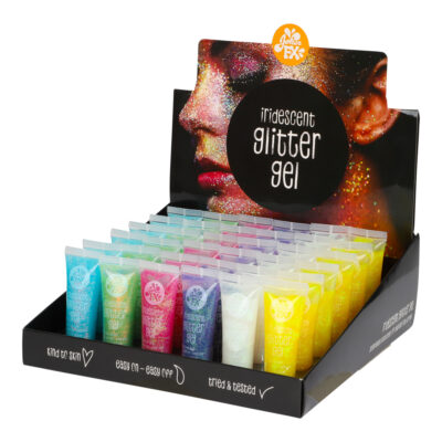 Andlitsmálning, Glimmer, Val um 6 liti