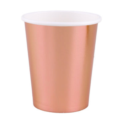 Glös, pappa, 8 stk, Rosegold