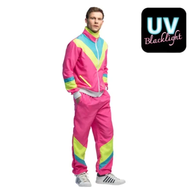 80s galli, Bleikur, XL
