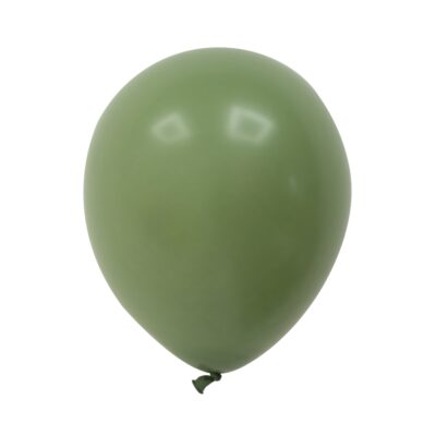 Latexblöðrur, 30cm, Ólífugrænar, 8 stk