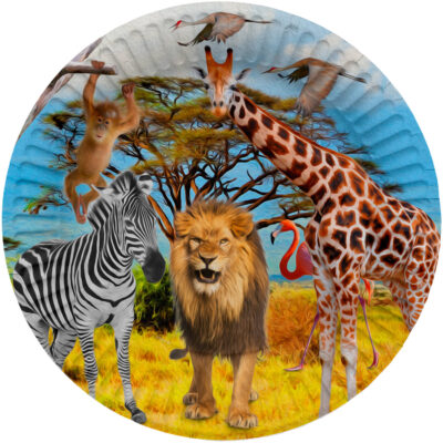 Matardiskar, Safari, 8 stk
