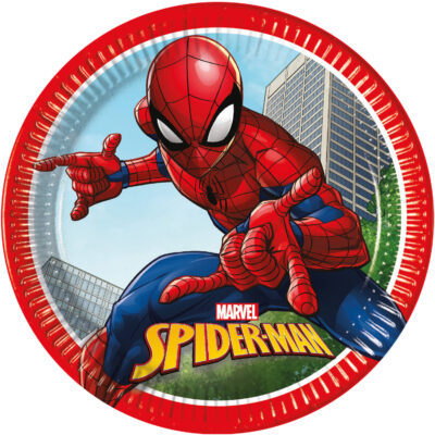 Matardiskar, Spiderman, 8 stk
