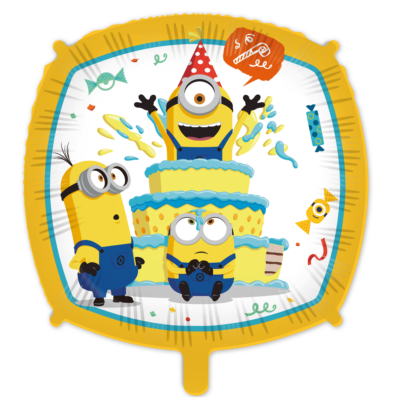 Álblaðra með helíumi, Minions, Kaka