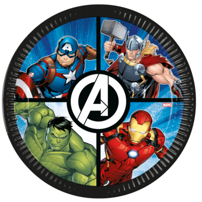 Matardiskar, Avengers, 8 stk