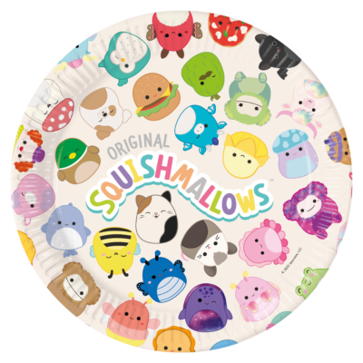 Matardiskar, Squishmallows, 8 stk