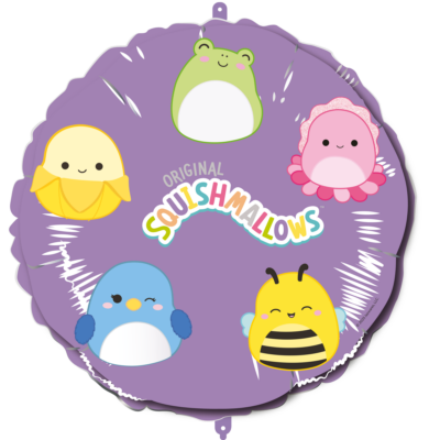 Álblaðra með helíumi, Squishmallows